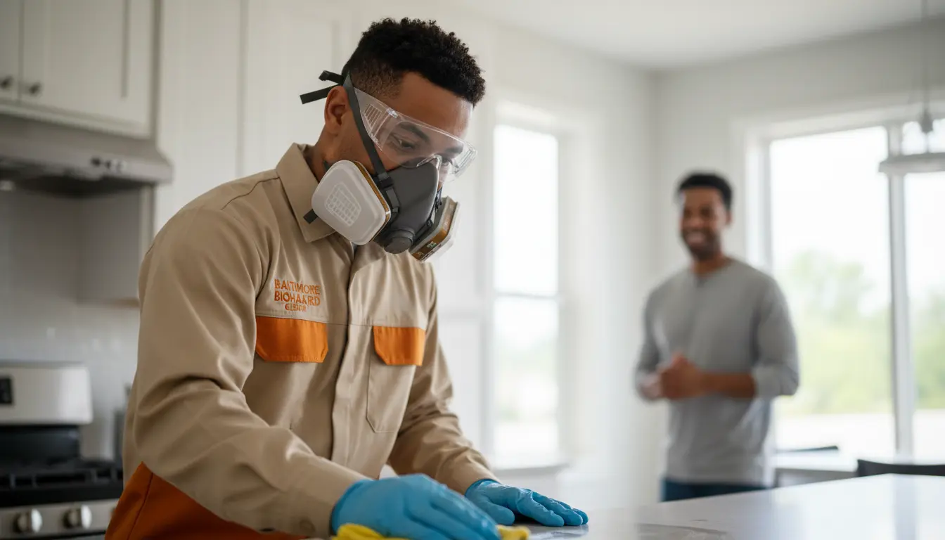 Biohazard cleanup services near Federal Hill and surrounding neighborhoods