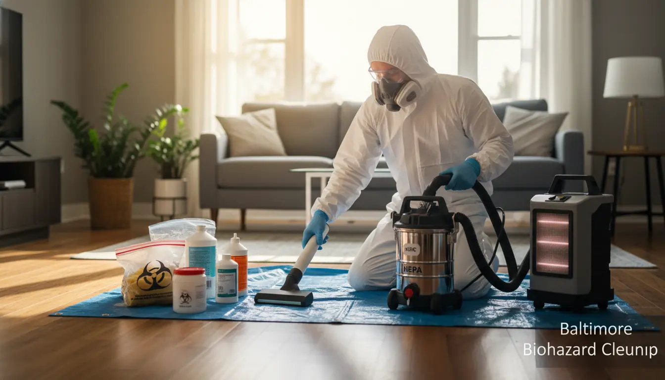 Emergency Biohazard Cleanup: 24/7 Help For Baltimore Residents